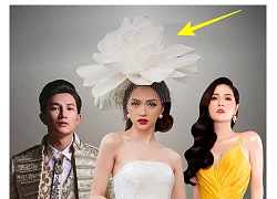 Hương Giang đội hoa như bà hoàng trên poster The Tiffany's Vietnam nhưng người ta lại thấy lỗi photoshop to đùng