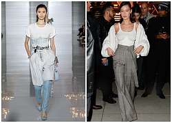 Khi Ming Xi và Bella Hadid cùng đụng hàng với áo corset