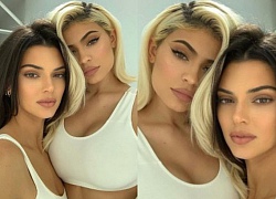 Kylie tung ảnh đọ sắc bên Kendall, nhưng điều làm người ta nhìn nhiều nhất là khuôn ngực quá hoành tráng của cô