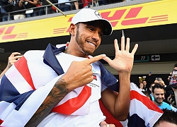 Lewis Hamilton lần thứ 5 leo lên đỉnh thế giới