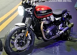 Mô tô hoài cổ hiệu năng cao Triumph Speed Twin sắp xuất hiện