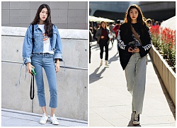 Nếu thích mặc đồ đơn giản nhưng phải thật "cool", bạn nhất định nên ngắm street style của giới trẻ Hàn tuần qua