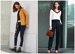 Những cách mix đồ với áo cardigan ngắn siêu dễ, siêu xinh cho bạn gái