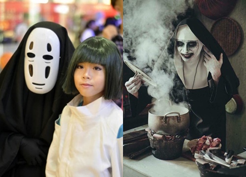 Quỷ Vô Diện và Valak chiếm lĩnh xu hướng hoá trang Halloween 2018