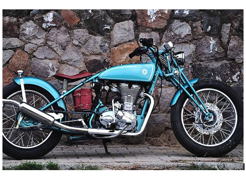 Royal Enfield Classic "biến hình" bobber cổ điển lôi cuốn