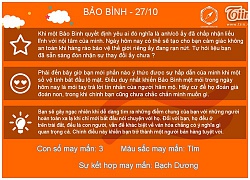 Thứ Bảy của bạn (27/10): Xử Nữ hãy đơn giản mọi chuyện, Sư Tử đừng áp đặt cảm xúc...