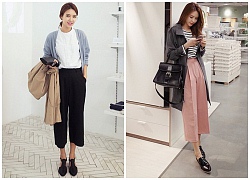 4 loại giày mix đẹp và 'chất' với quần culottes