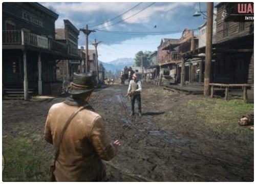 Bắn chết chó trong Red Dead Redemption 2 sẽ bị người dân rượt theo "đồ sát"