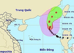 Bão số 7 suy yếu thành áp thấp nhiệt đới