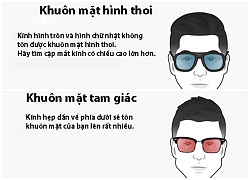 Cách chọn kính râm theo gương mặt đàn ông "chuẩn chỉnh"