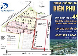 Cho thuê đất cụm công nghiệp Diên Phú VCN