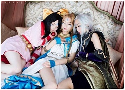 Cosplay ba nàng tiên nữ trong manga Aa Megami-sama