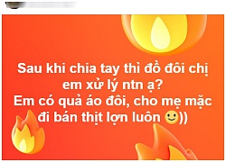 Đăng đàn thắc mắc đưa cho mẹ áo đôi với người yêu cũ để mặc đi bán thịt lợn được không, 500 chị em lại sốc với một câu chuyện khác