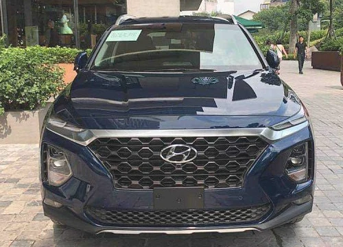 Hyundai SantaFe 2019 đã có mặt tại đại lý, giá dự kiến 1,1 tỷ đồng