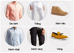 Phối màu quần áo dành cho phái mạnh