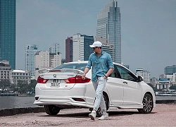 Siêu mẫu Long Lê cá tính, năng động với Honda City L Modulo