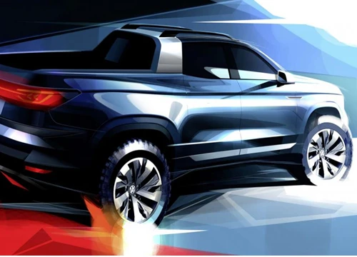 Volkswagen hé lộ một mẫu bán tải cỡ C mới, hứa hẹn ra mắt năm 2020