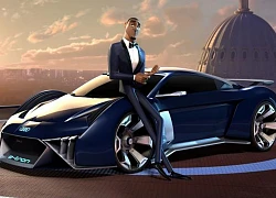 Audi RSQ e-tron - Siêu xe điệp viên được thiết kế riêng cho phim mới của Will Smith