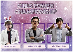 Bộ 3 bình luận viên nổi tiếng Izu - Uzi - Văn Tùng tái hợp tại giải đấu LMHT nữ Girls Power Championship