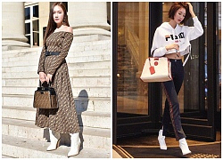 Không chỉ có Gucci hay LV, Fendi cũng là thương hiệu phủ sóng mọi tủ đồ của sao ngoại lẫn sao Việt thời gian này