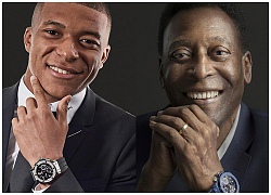 Kylian Mbappé tiếp bước huyền thoại bóng đá Pelé trở thành đại sứ thương hiệu của Hublot