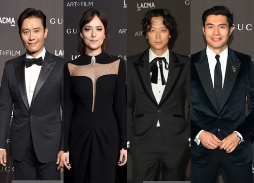 LACMA Art + Film Gala 2018: Kang Dong Won, Lee Byung Hun tỏa sáng cùng Leonardo DiCaprio và sao '50 sắc thái'