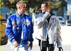 Lột xác đẹp trai hơn, Justin Bieber tươi tắn hết cỡ khi hẹn hò bà xã Hailey Baldwin trên phố