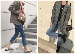 Mê kết hợp quần jeans với áo blazer thì các nàng nhất định phải tránh xa những lỗi này để không bị kém sang