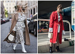 Những mẫu áo trench coat tuyệt đẹp của mùa mốt Thu Đông 2018