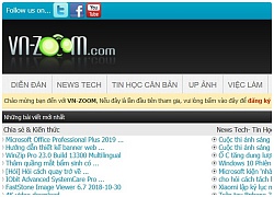 VN-Zoom, diễn đàn lâu đời về máy tính, sẽ 'đóng cửa'