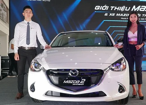 Mazda 2 thêm công nghệ và màu nội thất mới ra mắt Việt Nam giá từ 509 triệu đồng