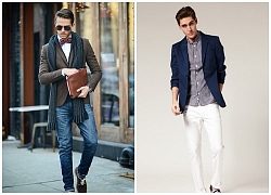 Phối Blazer với áo sơ mi nam trẻ trung, thời thượng