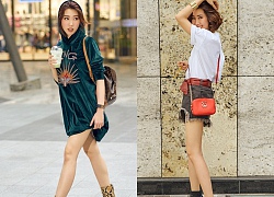 Thuý Ngân khoe street style chất lừ