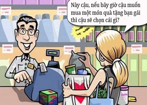 Trưa cười: Tặng hộp cứu thương cho bạn gái