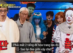 Nhọ như "Running Man": Mất 2 tiếng hóa trang Halloween chỉ để quay mở màn còn bị chê "lố"