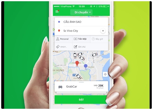 Grab đổi giao diện, tích hợp nhiều dịch vụ