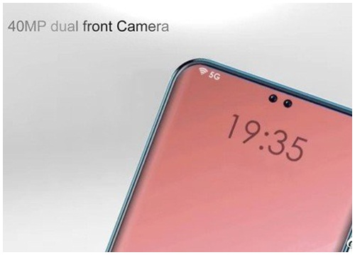 Hé lộ concept Oppo R19 với hai nốt ruồi dành cho camera selfie kép, màn hình chiếm 95% mặt trước