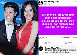 Liệu Noo Phước Thịnh và Mai Phương Thúy có thật đã 'đường ai nấy đi' khi vẫn âm thầm thả thính nhau trên facebook?