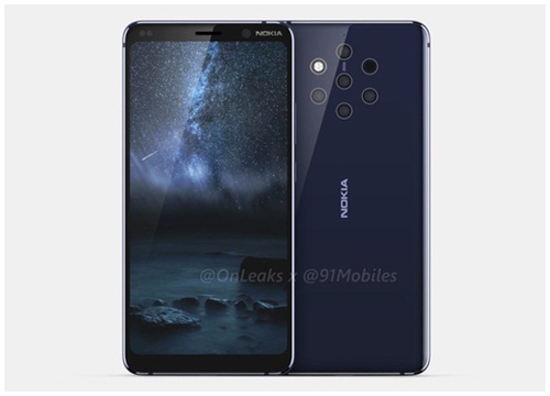 Nokia 9 lộ hình ảnh và video thiết kế, cùng toàn bộ thông số kỹ thuật