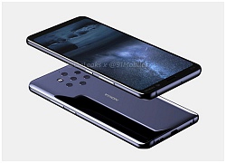 Nokia 9 PureView với 5 camera sau sẽ ra mắt vào tháng 1/2019