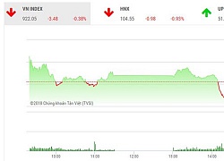 Phiên chiều 6/11: Sức cầu yếu, VN-Index quay đầu giảm điểm