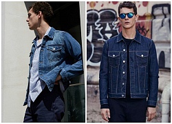 Phối áo khoác jeans nam: Mặc đẹp quá dễ!