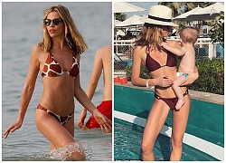 Siêu mẫu Anh Abbey Clancy sinh 3 con dáng vẫn đẹp tuyệt mỹ