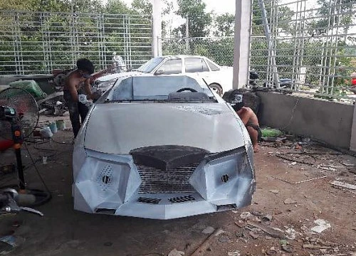 Thanh niên Hà Tĩnh độ Daewoo "đồng nát" 50 triệu thành siêu xe