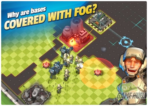 Xóa sổ căn cứ người chơi khác trong game chiến thuật cực dị Mad Rocket: Fog of War