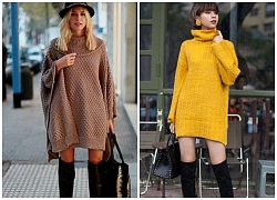 Công thức đẹp với áo len oversize cho những ngày đông 10 độ