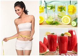 Giảm Cân, Trắng Da, Sạch Mụn Với 4 Công Thức Detox Đơn Giản