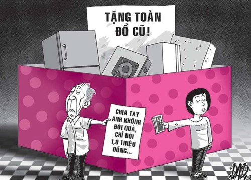 Kiện vợ hờ đòi... gần 1,8 triệu đồng