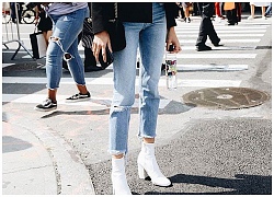 Loạt cách mix ankle boots với quần skinny jeans cực hay ho và trendy tín đồ thời trang không thể làm ngơ