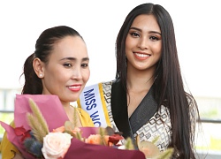 Mẹ Tiểu Vy khóc tiễn con gái đi thi Miss World 2018